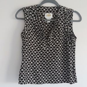 Talbots pure silk top